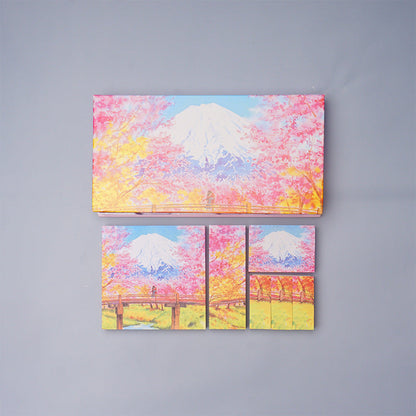 Boxed Chinese Style Paper Sticky Notes