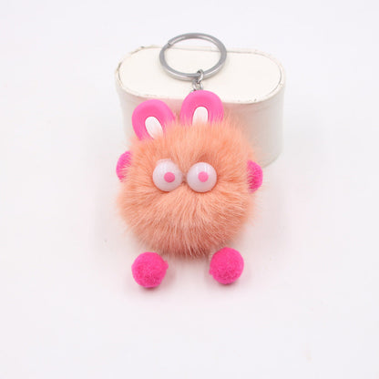 Bunny Elf Plush Keychain