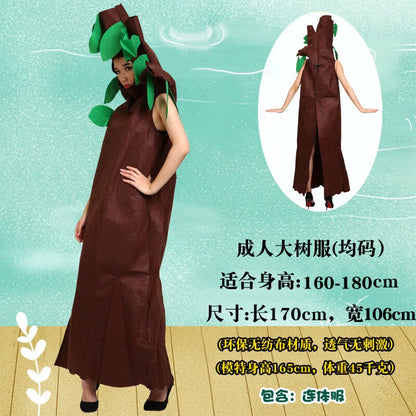 Children's Fruit and Vegetable Costume Environmental-Friendly