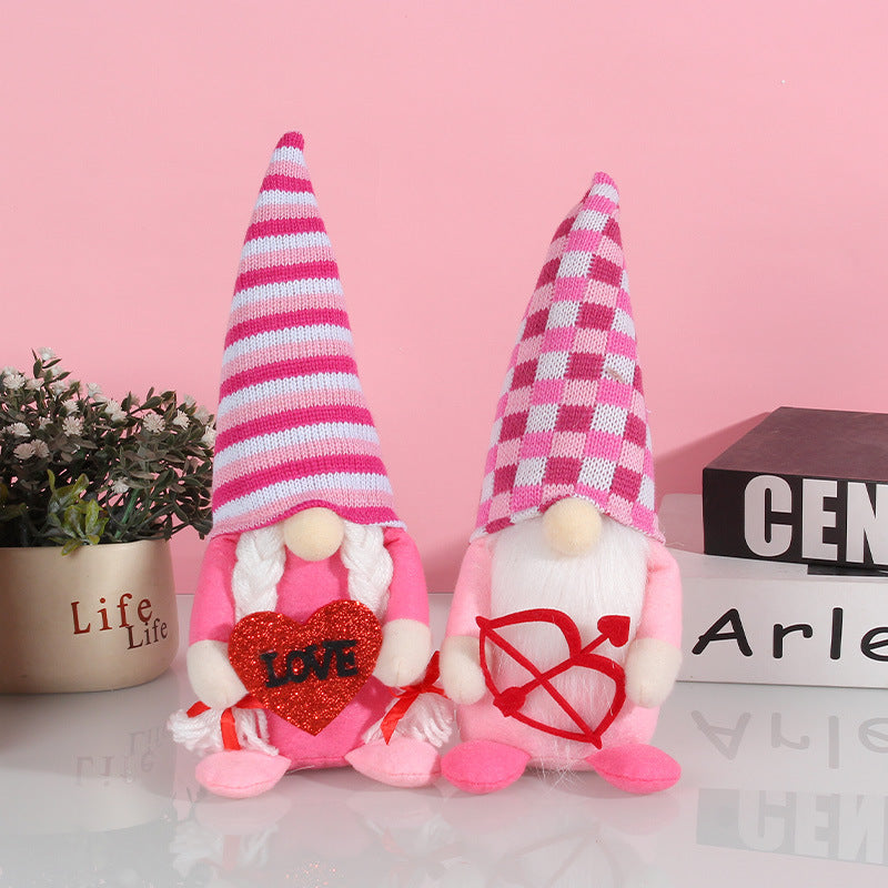 Valentine's Day Cupid Love Fabric Dolls