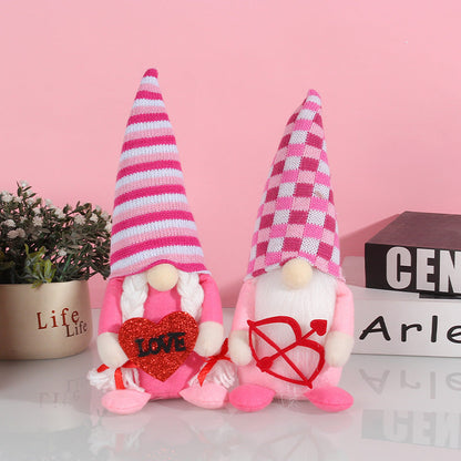 Valentine's Day Cupid Love Fabric Dolls