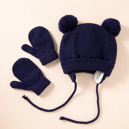 Wholesale Braid Children's Knitted Acrylic Hat