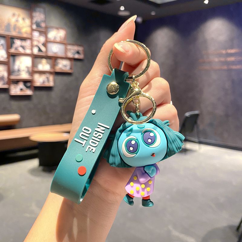 Cartoon Anime Characters PVC Soft Creative Keychain