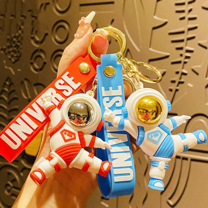 Creative Keychain Jumping Astronaut Cartoon Keychains