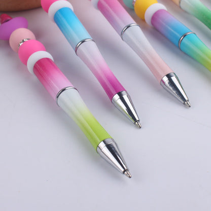 Cartoon Love Silicone Handmade Bead Pen
