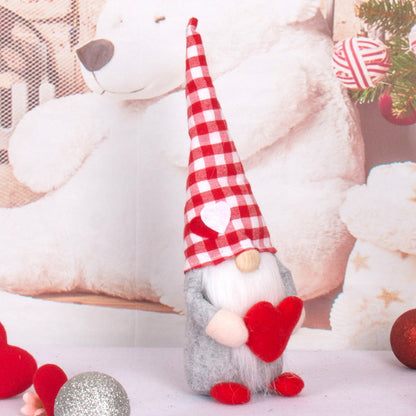 Valentine's Day Love Fabric Figurine Ornaments