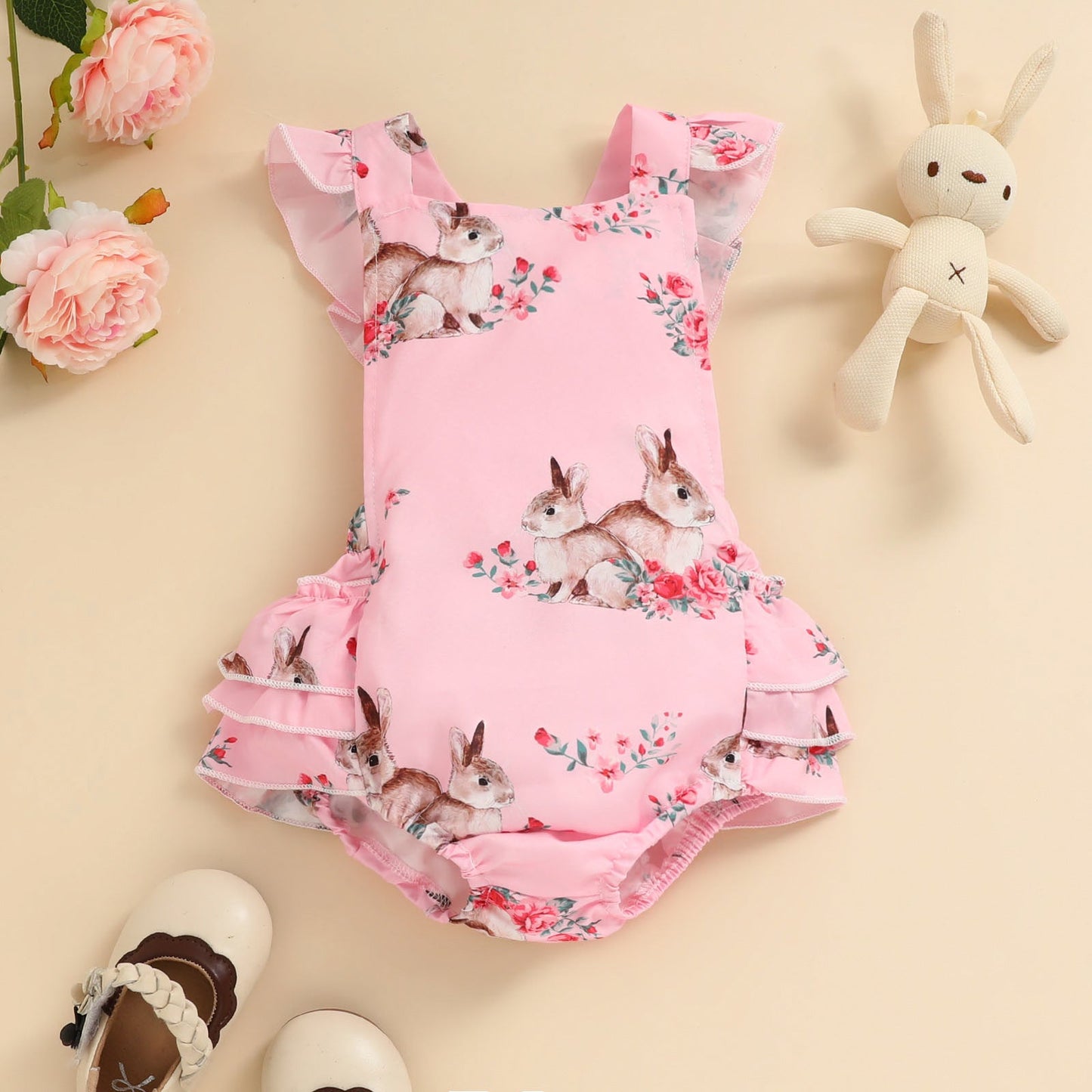 Easter Children Clothes Woven Baby Clothes
