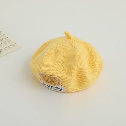 Wholesale Children's Woolen Bear Beret