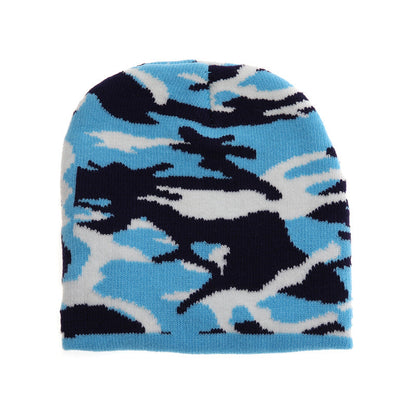 Wholesale Children's Warm Hat Fur Ball Christmas Tree Jacquard Knitted Hat
