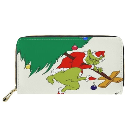 Christmas PU Printed Multifunctional Student Stationery Bags