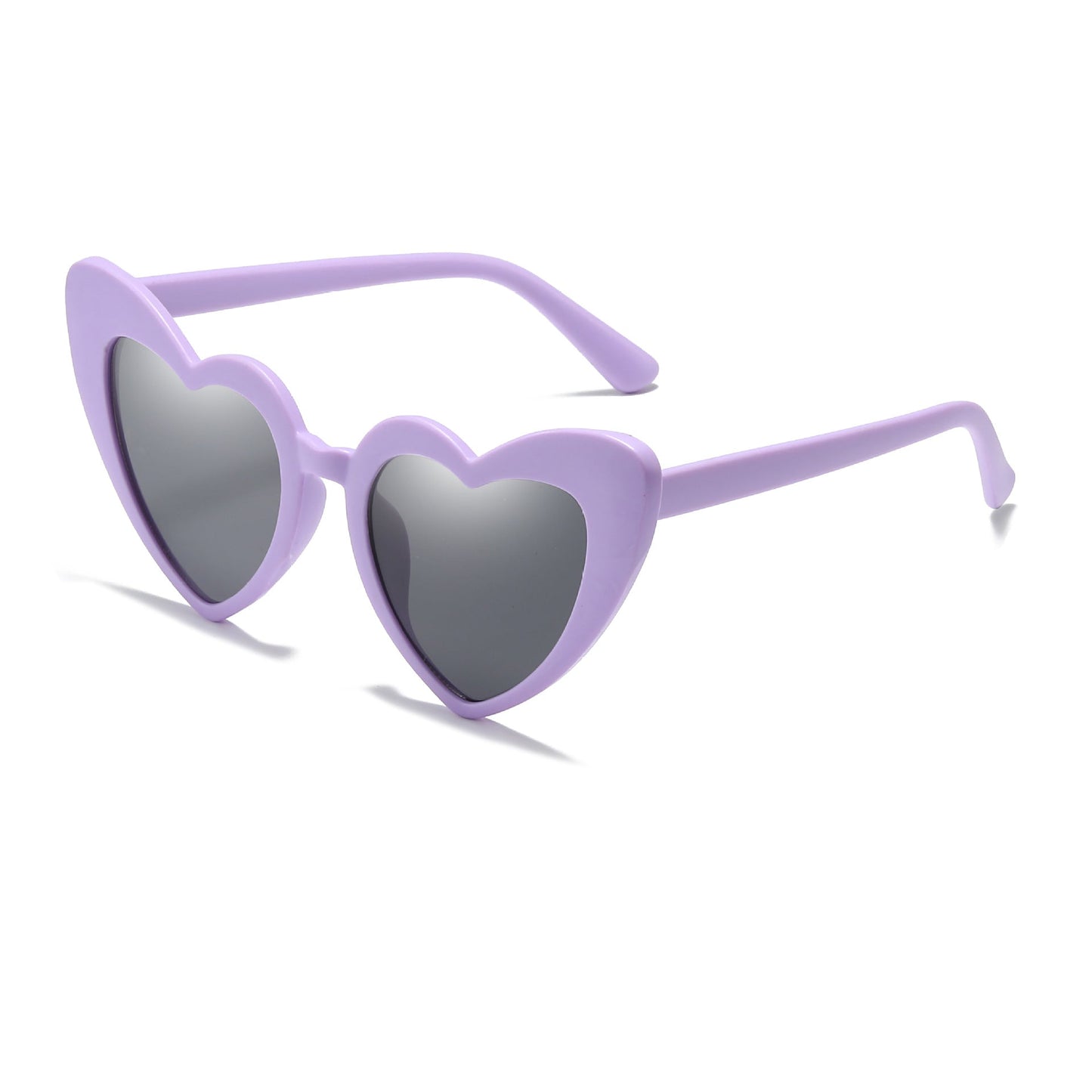 Children's Retro Personality Love Style Anti-ultraviolet Sunglasses