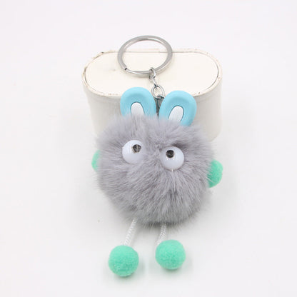 Bunny Elf Plush Keychain