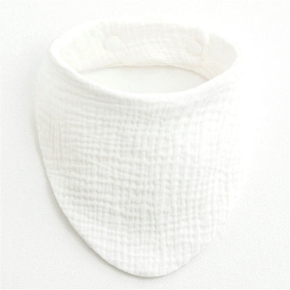 Newborn Baby Bibs Cotton Double Gauze Saliva Towel