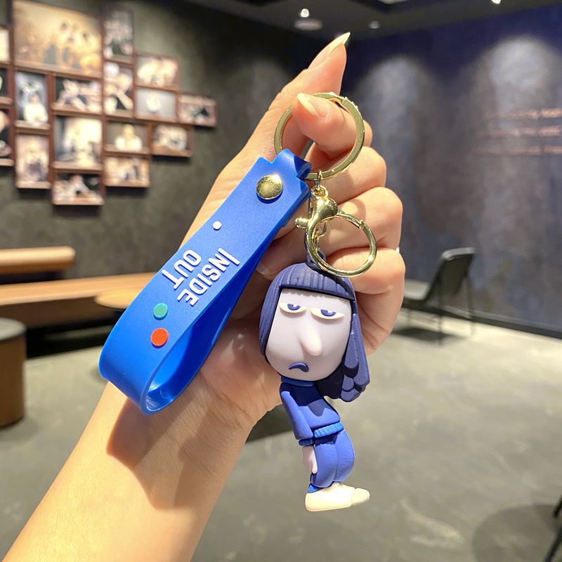 Cartoon Anime Characters PVC Soft Creative Keychain