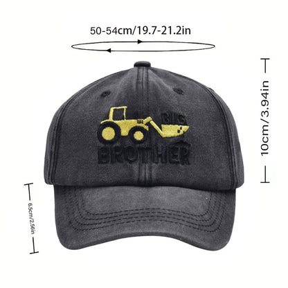 Cotton Embroidered Small Car Children's Baseball Caps