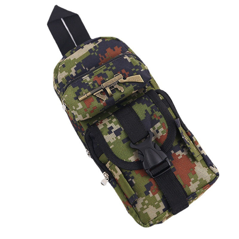 Oxford Cloth Camouflage Zipper Pen Bags