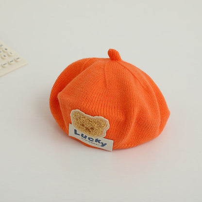 Wholesale Children's Woolen Bear Beret