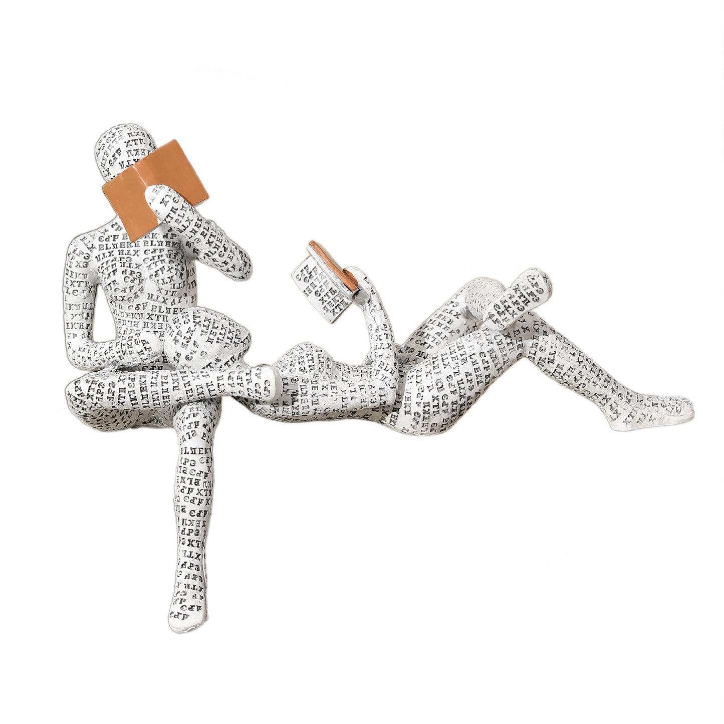 Reading Women's Pulp Resin Ornaments