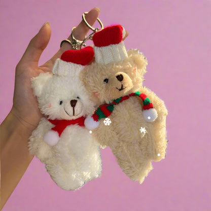 Plush Teddy Bear Keychain
