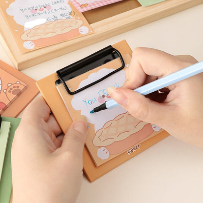 Cute Mini Board Clip Paper Convenience Stickers