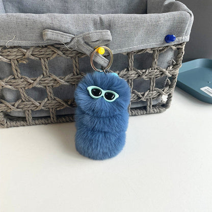 of New Cute Fruit Colored Cartoon Plush Caterpillar