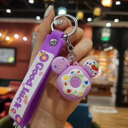 Cartoon PVC Soft Keychains Cute Keychain