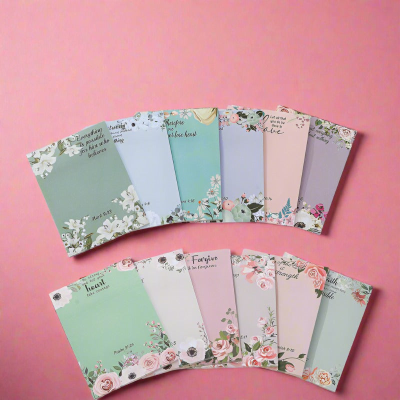 Paper Flower Convenience Stickers