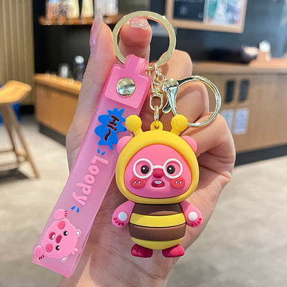Cartoon Cute Keychain Little Beaver Keychains