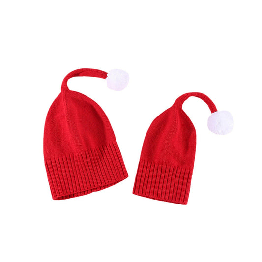 Wholesale of New Autumn and Winter Children's Christmas Parent-child Warmth Acrylic Knitted Hats