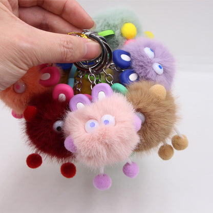 Bunny Elf Plush Keychain