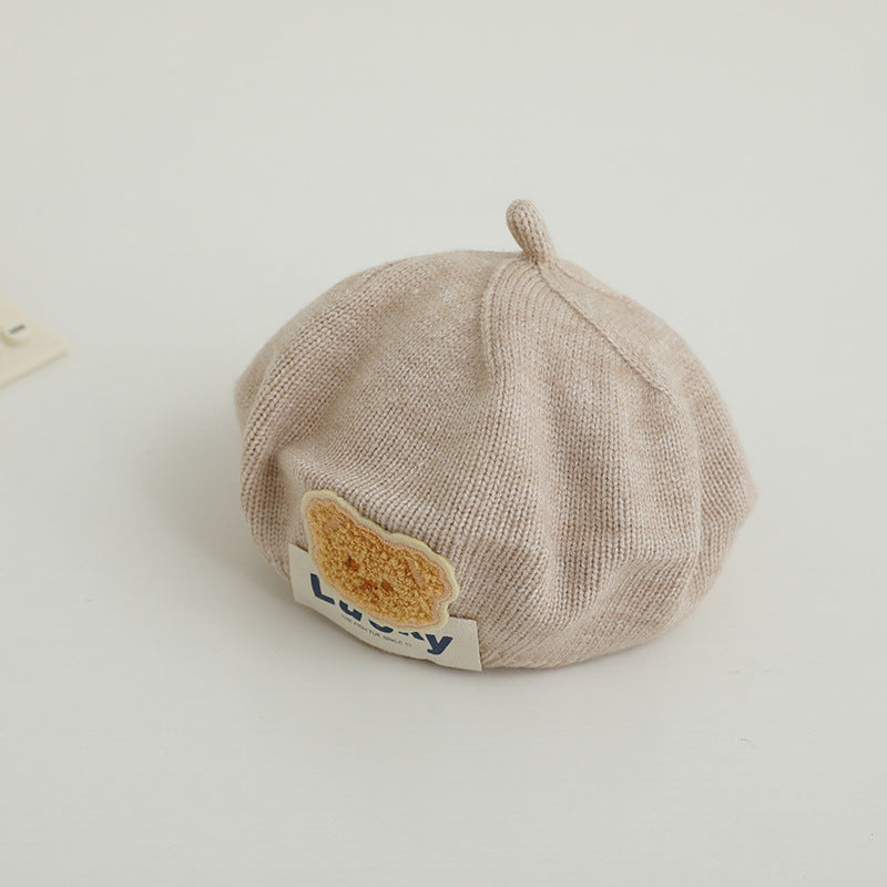 Wholesale Children's Woolen Bear Beret