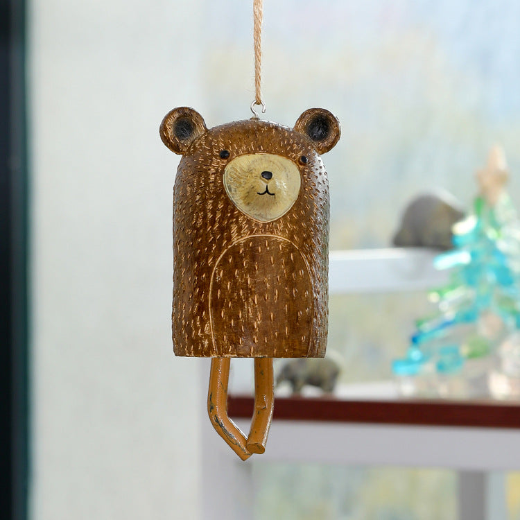 Resin Cute Pet Wind Chime Pendants