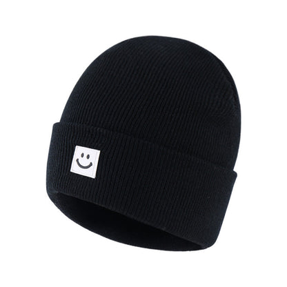 Wholesale Children's Knitted Wool Cute Smiling Beanie 10pcs