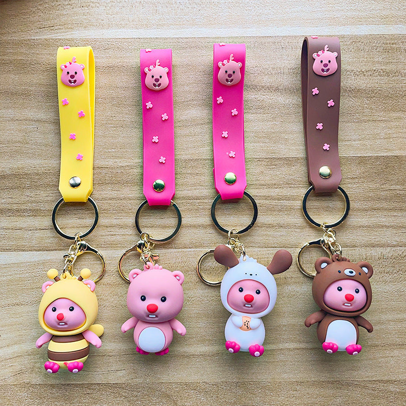 Cartoon Cute Keychain Little Beaver Keychains
