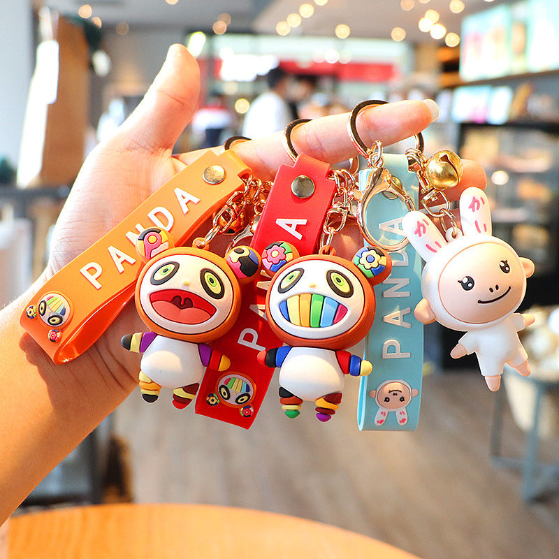 Wholesale Cartoon Environmentally Friendly PVC Keychain Cute Keychain ACC-KC-JiuYou001