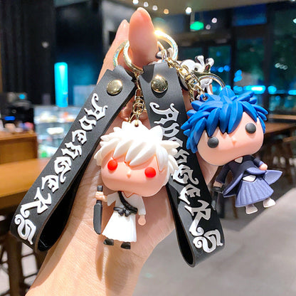 Cartoon Anime PVC Soft Keychain Creative Keychain
