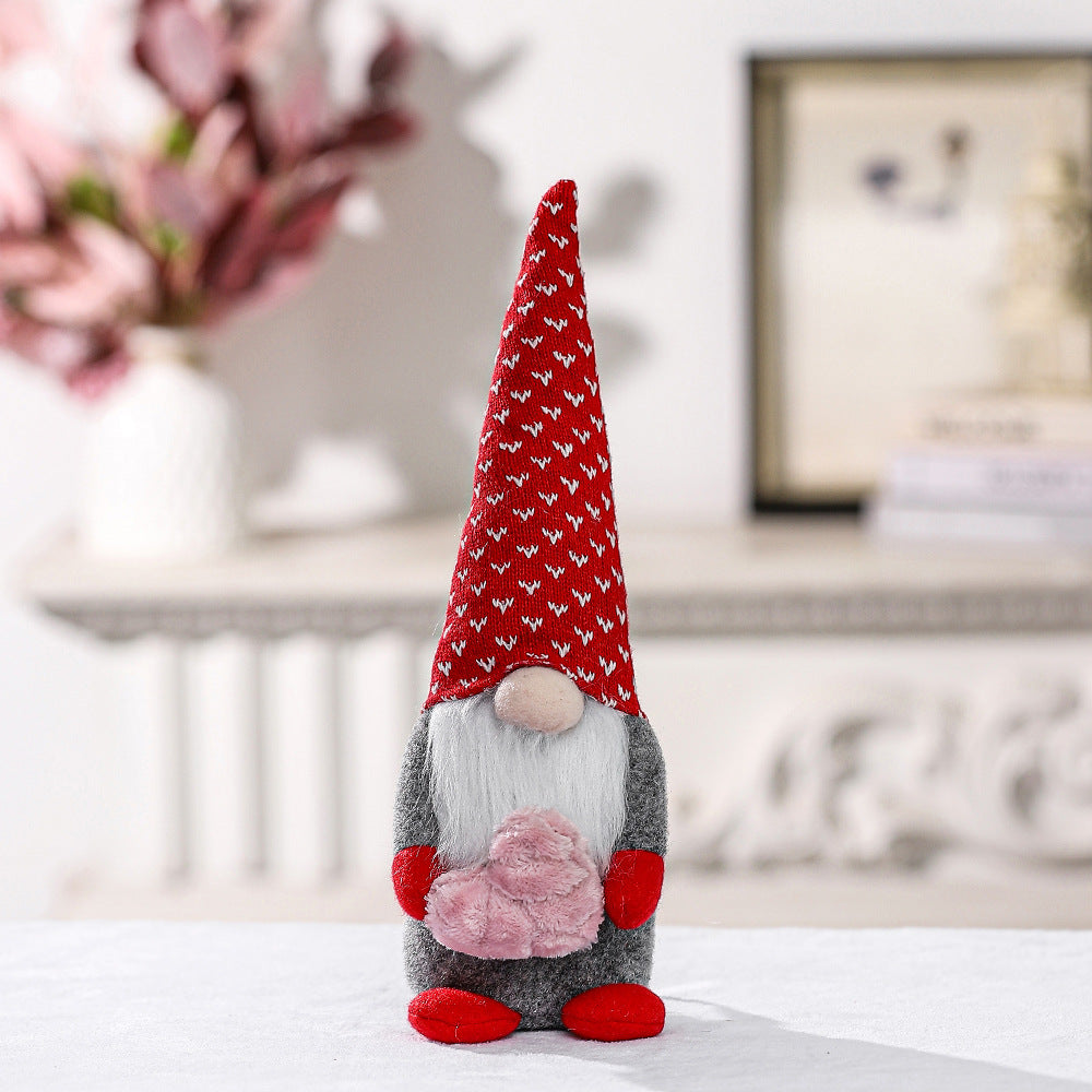 Non-woven Envelope Love Faceless Doll Ornament