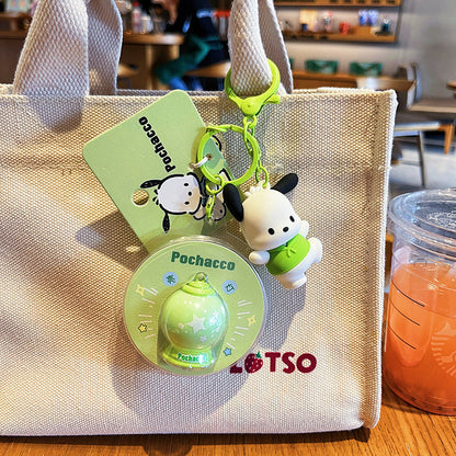 Cartoon Ku Ku PVC Soft Keychain Creative Keychain