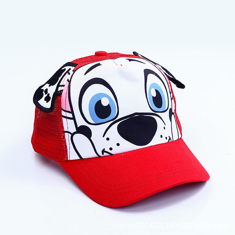 Dog Ears Sunshade Cartoon Breathable Comfortable Cute Baby Hat