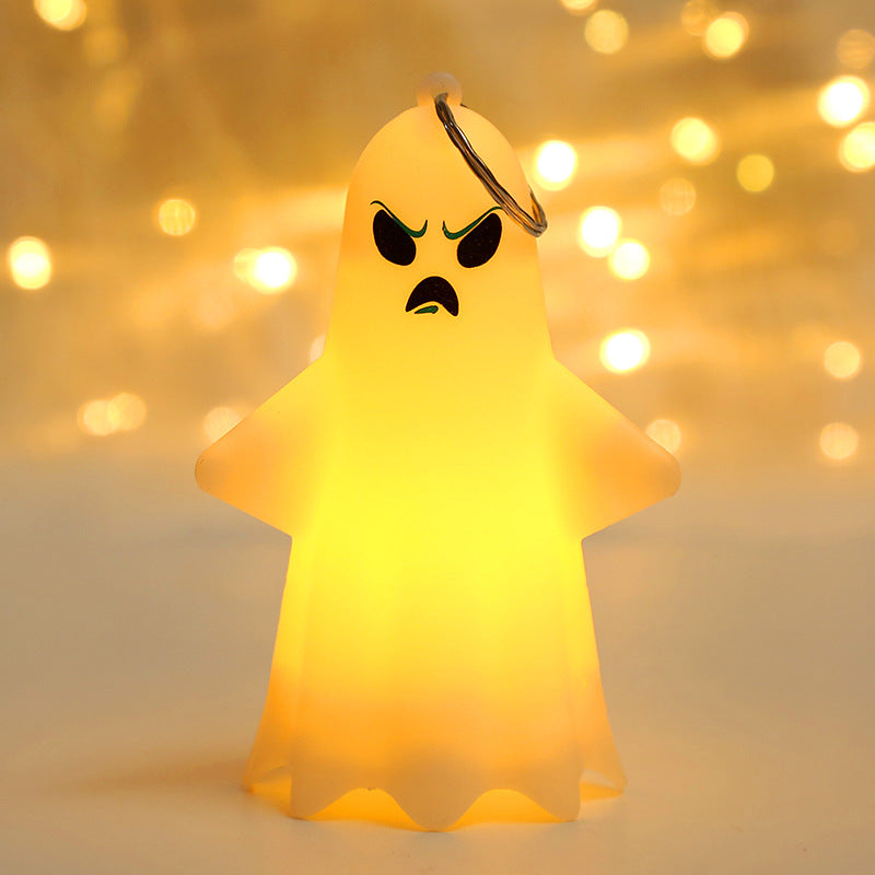 Halloween LED Ghost Decoration Plastic Ornaments