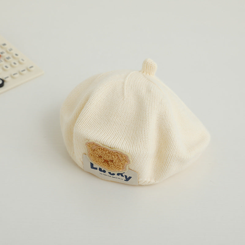 Wholesale Children's Woolen Bear Beret