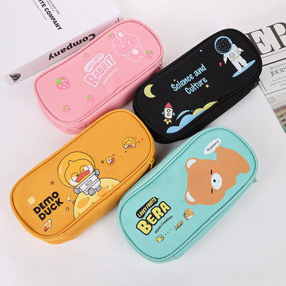 Creative Canvas Pencil Case
