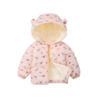 Wholesale Autumn and Winter Thickened Nylon Baby Clothes