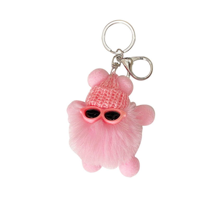 Fur Ball Doll Keychain