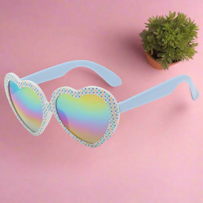 Heart Shape PC Kids Sunglasses