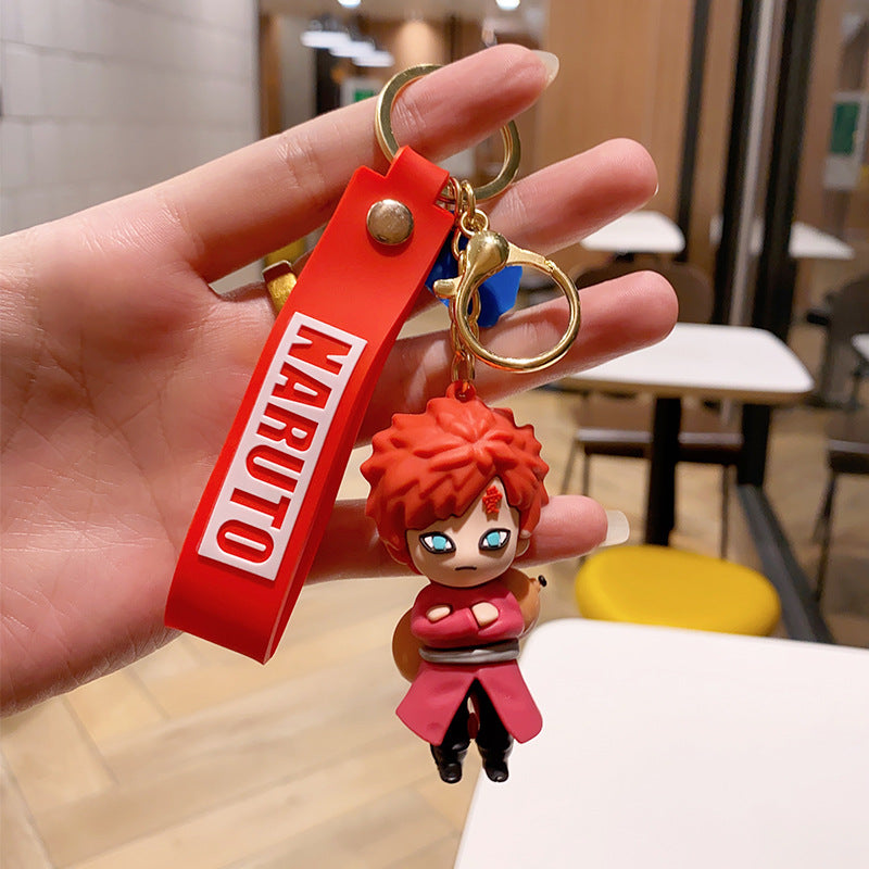 Cartoon Anime PVC Soft Glue Keychain Cute Keychain