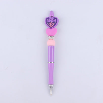 Cartoon Silicone Bead Pens