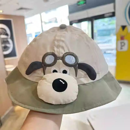 Baby Cute Puppy Sunshade Bucket Hat