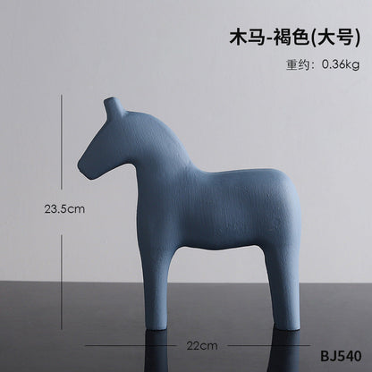 Morandi Trojan Horse Decoration