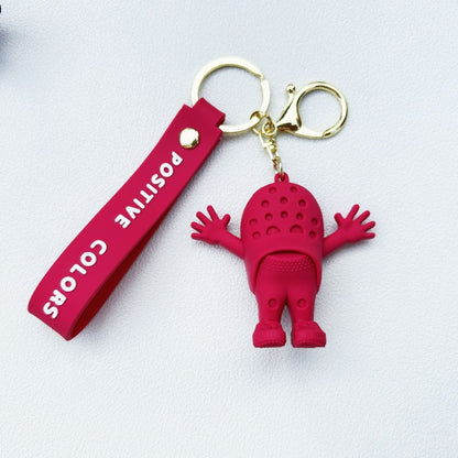Slippers PVC Keychain